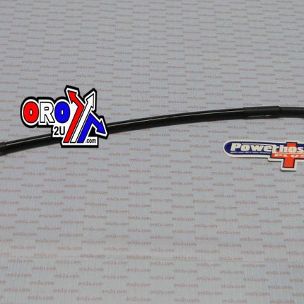 Hose Rear Brake Silver / Blk, Venhill H01-2-022/P, 2009-2011 CR125 Husqvarna