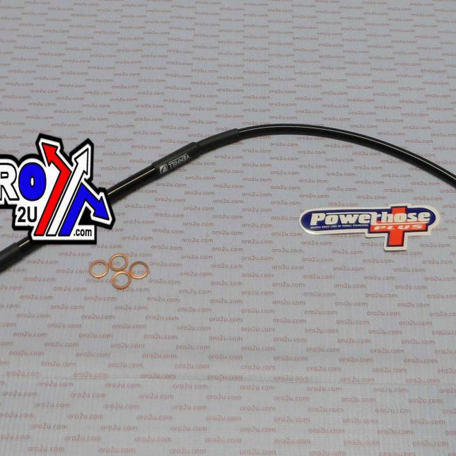 Hose Rear Brake Black / Blk, Venhill H02-2-039/P-BK