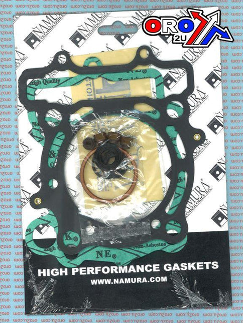 Gasket Top Set 04-08 Kxf RMZ, Namura NX-20030T * No Rocker, KXF250, RMZ250 RM-Z