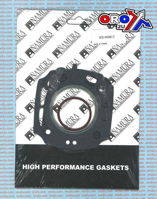 Gasket Top Set 88-92 YZ80, Namura NX-40081T Yamaha MX