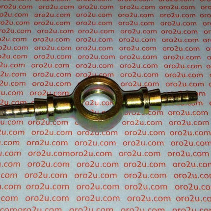 Banjo Twin Extened Plated, Swage Crimp Fitting 600 Series -3, Goodridge S5098-03P