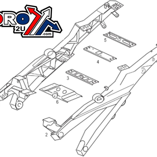 Sub Frame Suzuki Kit GSX-R