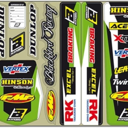 Sticker Kit Kawasakiframe