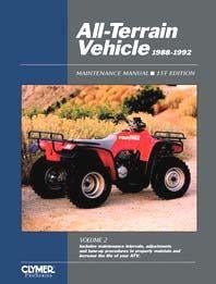 Manual All-terrain 88-92, Clymer ATV21