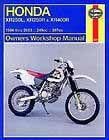 Manual XR250/400 86/00