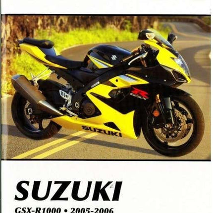 MANUAL Suzuki GSX-R1000 05-06, CLYMER M266 REPAIR Maintenance