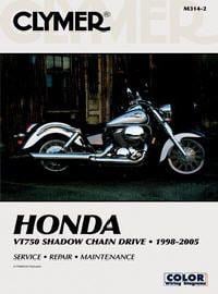 MANUAL Honda VT750 Shadow, CLYMER M314 REPAIR Maintenance