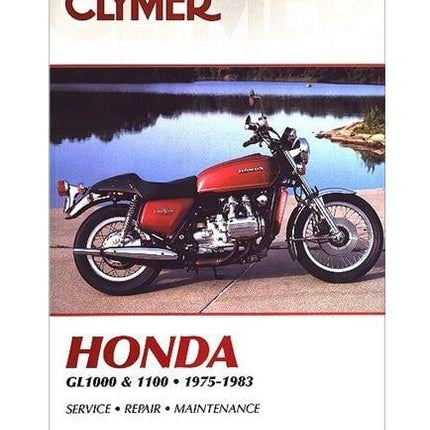 MANUAL Honda Flat Fours GL1000, CLYMER M340 REPAIR Maintenance