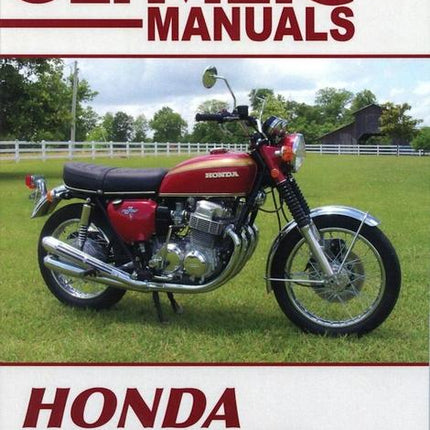 MANUAL Honda CB750 SOHC Fours, CLYMER M341 REPAIR Maintenance