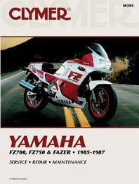 MANUAL FZ700, FZ750 & Fazer, CLYMER M392 REPAIR Maintenance