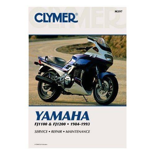 Manual FJ1100 & FJ1200 Yamaha, Clymer M397 Repair Maintenance
