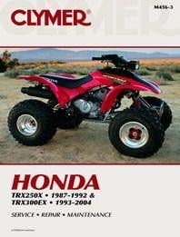 Manual TRX250/300 X/ex Clymer