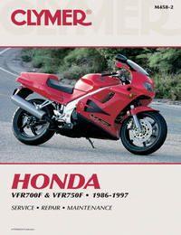 MANUAL Honda VFR700F & VFR750F, CLYMER M458 REPAIR Maintenance