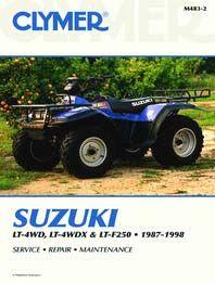Manual LT-F250 LT-F4WD/X, Clymer