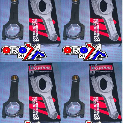 Connecting Rod Set 4 Suzuki GSX-R1300 Hayabusa Turbo 05-ON Wossner KPM003 Suzuki Road
