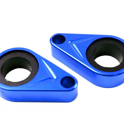 Cable Hose Clamp Set Blue 20-25mm SET2