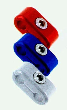 HOSE SEPARATOR RED Brake Throttle Clutch Cable Clips Clamp Protector Line Wire Clips Cover For Sportster