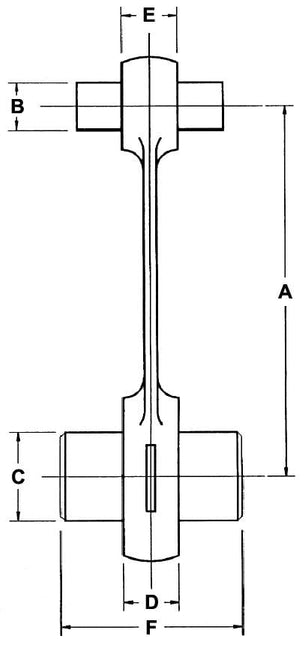 Connecting Rod 89-92 LT160E, Vesrah VA-3007 Suzuki ATV, Made In Japan