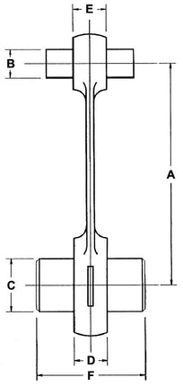 Connecting Rod 85-01 YFM80, Vesrah VA-2013 Yamaha ATV