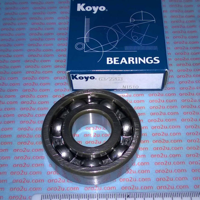 Bearing 63/22 C3 Koyo 22x56x16, Prox 23.6322C3 Made In Japan Each