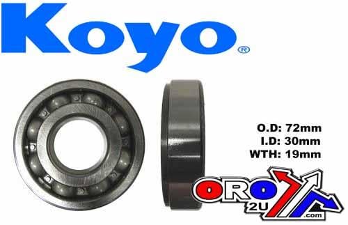 Step Bearing C3 30x72x19 Open Koyo, 83C072CSH2-9TCS36 93306-30633