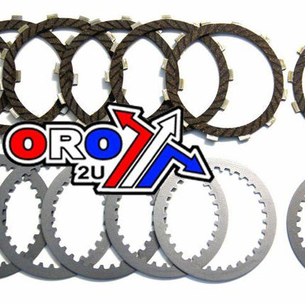 Clutch Plate Kit HD [DRC46] KX250 92-08, Psychic MX-03529H