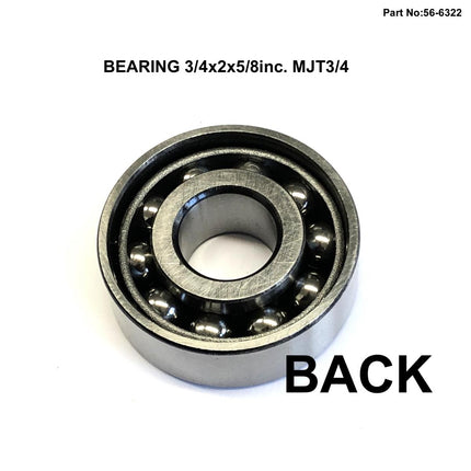Bearing MJ3/4 Dirt Racing Open 3/4x2x11/16inc 19.05x50.80x17.46mm Roller Type Each