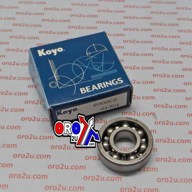 Bearing 6000 C3 Koyo 10x26x8 Size Made In Japan 93306-00004 Each