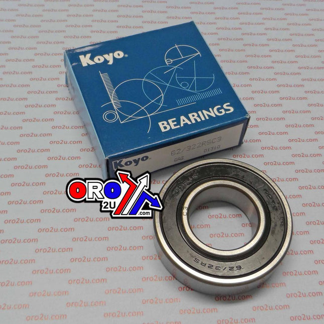 Bearing 62/32 2RS C3 Koyo 32x65x17 Size Sealed Made In Japan Each