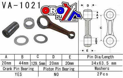 Connecting Rod TRX500FE, Vesrah VA-1021 Honda ATV