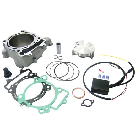 CYLINDER FULL KIT 100mm KAWASAKI KFX 450 08-14, ATHENA P400250100010 490cc BIG BORE INCLUDES CDI, (Piston and CDI included)