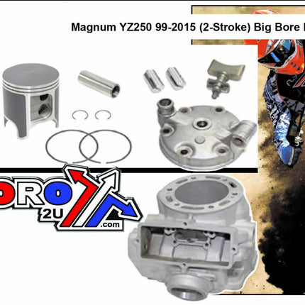 Cylinder Bigbore Kit YZ250 99-15, 72mm, 293cc, MX-09153K