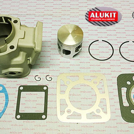Cylinder Kit Yam DT50LC 54mm, Big Bore H2O Alum, 120606507, Alukit SA0090