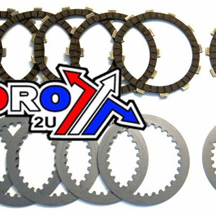 Clutch Plate Kit HD [DRC113] YZ250 02-18, Psychic MX-03567H Yamaha 4X7-16325-00-00, 3XK-16321-00-00, 90501-237L0-00