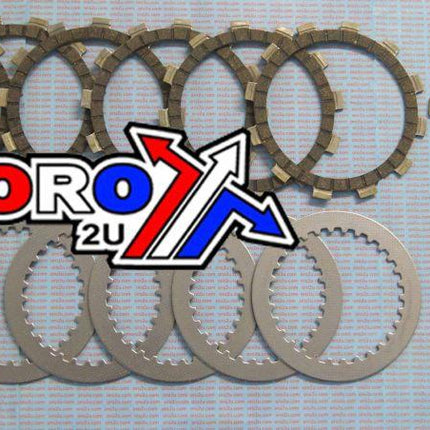 Clutch Plate Kit HD [DRC70] YZ125 05-16, Psychic MX-03538H Friction, 93-01 YZ125 Clutch Kit