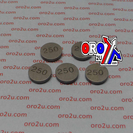 Valve Shim 2.50 13mm PK/5 K&L 13-7689