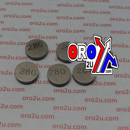 Valve Shim 2.80 13mm PK/5 K&L 13-7695