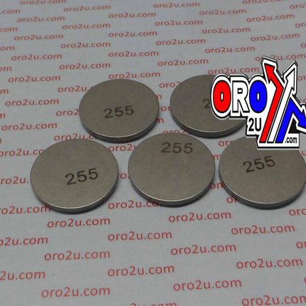 Valve Shim 2.55 25mm PK/5 K&L 13-7529