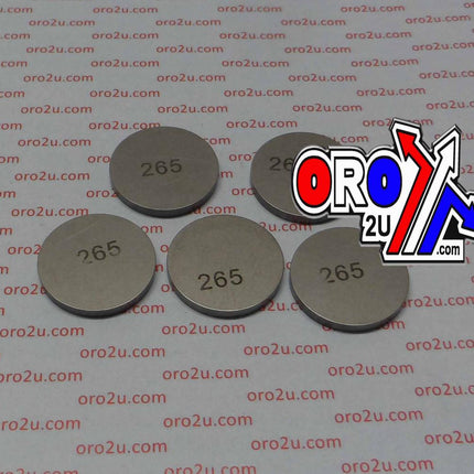 Valve Shim 2.65 25mm PK/5 K&L 13-7623