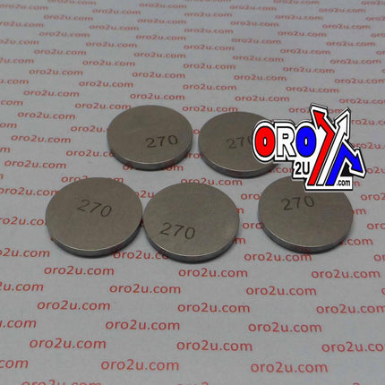 Valve Shim 2.70 25mm PK/5 K&L 13-7624