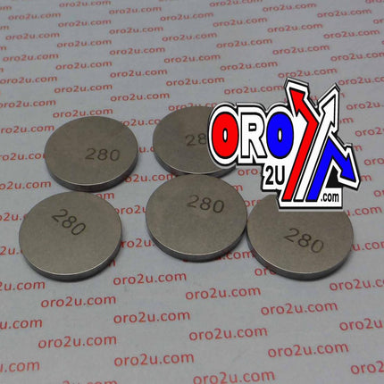 Valve Shim 2.80 25mm PK/5 K&L 13-7626