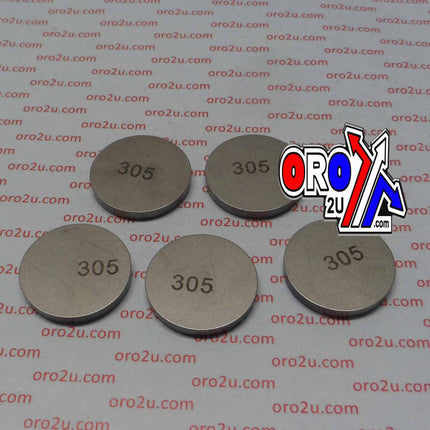 Valve Shim 3.05 25mm PK/5 K&L 13-7631