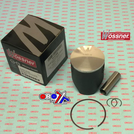 Piston 99-09 TM250 66.4 Dome, Wossner 8137DA Forged Kit, Single Ring