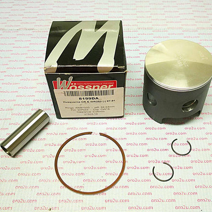 Piston Kit Husky 87-91 250 70, Wossner 8199DA Husqvarna