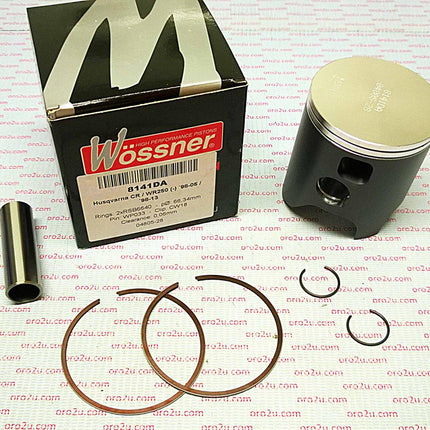 Piston Kit 98-12 CR250 WR250, Wossner Kit 8141DB Husqvarna