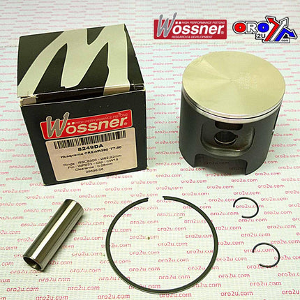 PISTON KIT 77-80 CR/WR390 KH35, WOSSNER 8249D200 Husqvarna