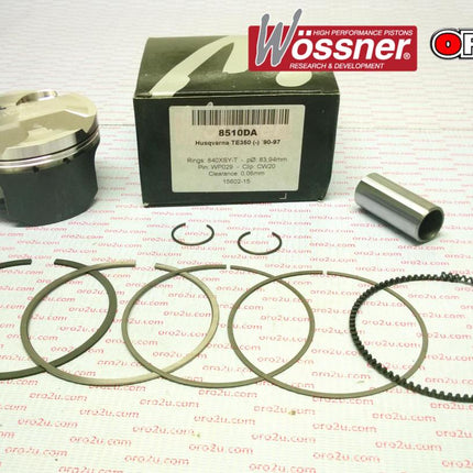 Piston Kit Husky 90-97 350 84, Wossner 8510DB Husqvarna