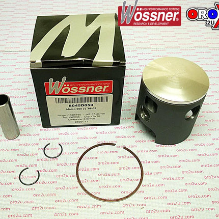 Piston 86-02 Maico 250 69.00, Forged Wossner 8045D200 Kit