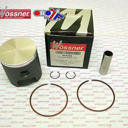 Piston Kit 1995 KTM300 72.00, Forged Wossner 8042DB