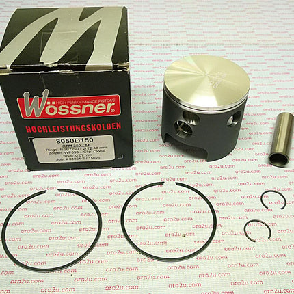 Piston Kit 1984 KTM250 72.00, Wossner 8050D100